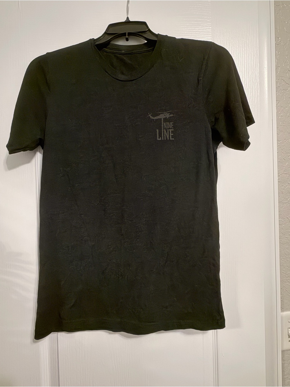 Nine Line Apparel Men's Black Short Sleeve Crew Tee